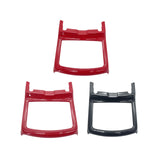 Water Cup Holder Frame Trim Cover Decor Replacement for Dodge 2016-2021 Red