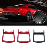 Water Cup Holder Frame Trim Cover Decor Replacement for Dodge 2016-2021 Red