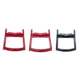 Water Cup Holder Frame Trim Cover Decor Replacement for Dodge 2016-2021 Red