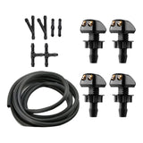 Wiper Washer Nozzle Jet Accessory Wear Resistant Replacement for Toyota 4 Nozzles