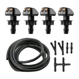 Wiper Washer Nozzle Jet Accessory Wear Resistant Replacement for Toyota 4 Nozzles