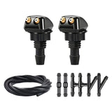 Wiper Washer Nozzle Jet Accessory Wear Resistant Replacement for Toyota 2 Nozzles