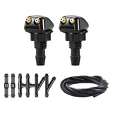 Wiper Washer Nozzle Jet Accessory Wear Resistant Replacement for Toyota 2 Nozzles