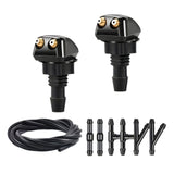 Wiper Washer Nozzle Jet Accessory Wear Resistant Replacement for Toyota 2 Nozzles