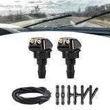 Wiper Washer Nozzle Jet Accessory Wear Resistant Replacement for Toyota 2 Nozzles