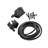 Generic Windshield Wiper Washer Water Spray Jet Nozzle Vehicle Washer Nozzle With Hose