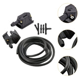Generic Windshield Wiper Washer Water Spray Jet Nozzle Vehicle Washer Nozzle With Hose
