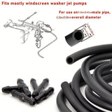 Generic Windshield Wiper Washer Water Spray Jet Nozzle Vehicle Washer Nozzle With Hose