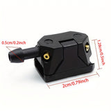 Generic Windshield Wiper Washer Water Spray Jet Nozzle Vehicle Washer Nozzle With Hose