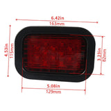 6Pcs Generic Trailer Hitch Light Kit Mount Replace Night Driving Turn Lights