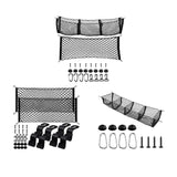 Car Cargo Net Practical Wear Resistant Car Trunk Cargo Net Cargo Storage Net 90x40cm double layer