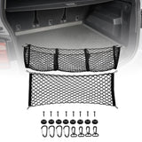 Car Cargo Net Practical Wear Resistant Car Trunk Cargo Net Cargo Storage Net 90x40cm double layer