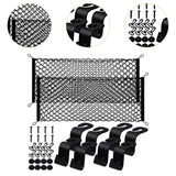 Car Cargo Net Practical Wear Resistant Car Trunk Cargo Net Cargo Storage Net 90x40cm
