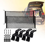 Car Cargo Net Practical Wear Resistant Car Trunk Cargo Net Cargo Storage Net 90x40cm