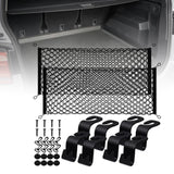 Car Cargo Net Practical Wear Resistant Car Trunk Cargo Net Cargo Storage Net 90x40cm