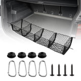 Car Cargo Net Practical Wear Resistant Car Trunk Cargo Net Cargo Storage Net 120x30cm