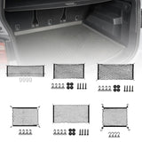 Generic Car Rear Cargo Net Easy to Use Car Trunk Cargo Net Trunk Storage Net 140cmx40cm