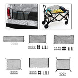 Generic Car Rear Cargo Net Easy to Use Car Trunk Cargo Net Trunk Storage Net 140cmx40cm