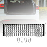 Generic Car Rear Cargo Net Easy to Use Car Trunk Cargo Net Trunk Storage Net 140cmx40cm