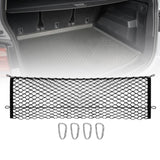 Generic Car Rear Cargo Net Easy to Use Car Trunk Cargo Net Trunk Storage Net 140cmx40cm