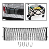 Generic Car Rear Cargo Net Easy to Use Car Trunk Cargo Net Trunk Storage Net 140cmx40cm