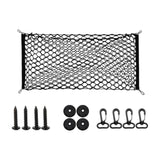 Generic Car Rear Cargo Net Easy to Use Car Trunk Cargo Net Trunk Storage Net 90cmx40cm