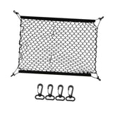 Generic Car Rear Cargo Net Easy to Use Car Trunk Cargo Net Trunk Storage Net 70cmx70cm
