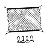 Generic Car Rear Cargo Net Easy to Use Car Trunk Cargo Net Trunk Storage Net 70cmx70cm