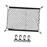 Generic Car Rear Cargo Net Easy to Use Car Trunk Cargo Net Trunk Storage Net 70cmx70cm
