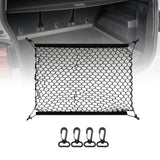 Generic Car Rear Cargo Net Easy to Use Car Trunk Cargo Net Trunk Storage Net 70cmx70cm