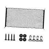 Generic Car Rear Cargo Net Easy to Use Car Trunk Cargo Net Trunk Storage Net 110cmx60cm