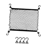 Generic Car Rear Cargo Net Easy to Use Car Trunk Cargo Net Trunk Storage Net 92cmx76cm