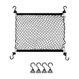 Generic Car Rear Cargo Net Easy to Use Car Trunk Cargo Net Trunk Storage Net 92cmx76cm