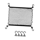 Generic Car Rear Cargo Net Easy to Use Car Trunk Cargo Net Trunk Storage Net 92cmx76cm