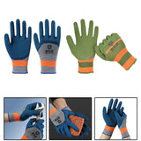 2 Pieces Multifunctional Work Gloves for Men Women Farm Work Car Repair Blue
