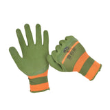 2 Pieces Multifunctional Work Gloves for Men Women Farm Work Car Repair Green