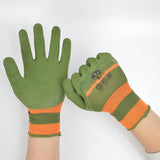 2 Pieces Multifunctional Work Gloves for Men Women Farm Work Car Repair Green