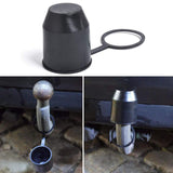 2Pcs Tow Bar Ball Covers Accessories Universal Protect for Vehicle Boat