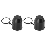 2Pcs Tow Bar Ball Covers Accessories Universal Protect for Vehicle Boat