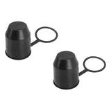 2Pcs Tow Bar Ball Covers Accessories Universal Protect for Vehicle Boat