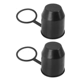2Pcs Tow Bar Ball Covers Accessories Universal Protect for Vehicle Boat