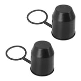 2Pcs Tow Bar Ball Covers Accessories Universal Protect for Vehicle Boat