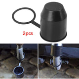 2Pcs Tow Bar Ball Covers Accessories Universal Protect for Vehicle Boat