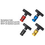 Car Hood Shock Prop Rod Tool Clamp Lightweight Sturdy Strut Retainer No Hole Bottom Red