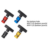 Car Hood Shock Prop Rod Tool Clamp Lightweight Sturdy Strut Retainer No Hole Bottom Red
