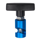 Car Hood Shock Prop Rod Tool Clamp Lightweight Sturdy Strut Retainer No Hole Bottom Blue