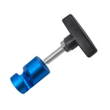 Car Hood Shock Prop Rod Tool Clamp Lightweight Sturdy Strut Retainer No Hole Bottom Blue