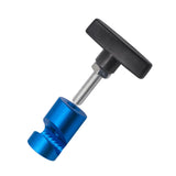 Car Hood Shock Prop Rod Tool Clamp Lightweight Sturdy Strut Retainer No Hole Bottom Blue
