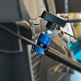 Car Hood Shock Prop Rod Tool Clamp Lightweight Sturdy Strut Retainer No Hole Bottom Blue