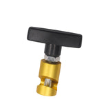 Car Hood Shock Prop Rod Tool Clamp Lightweight Sturdy Strut Retainer No Hole Golden